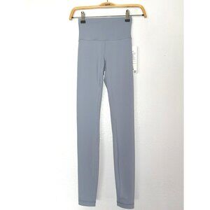 NWT Lululemon Wunder Train HR Tight 28” Chambray Size 2